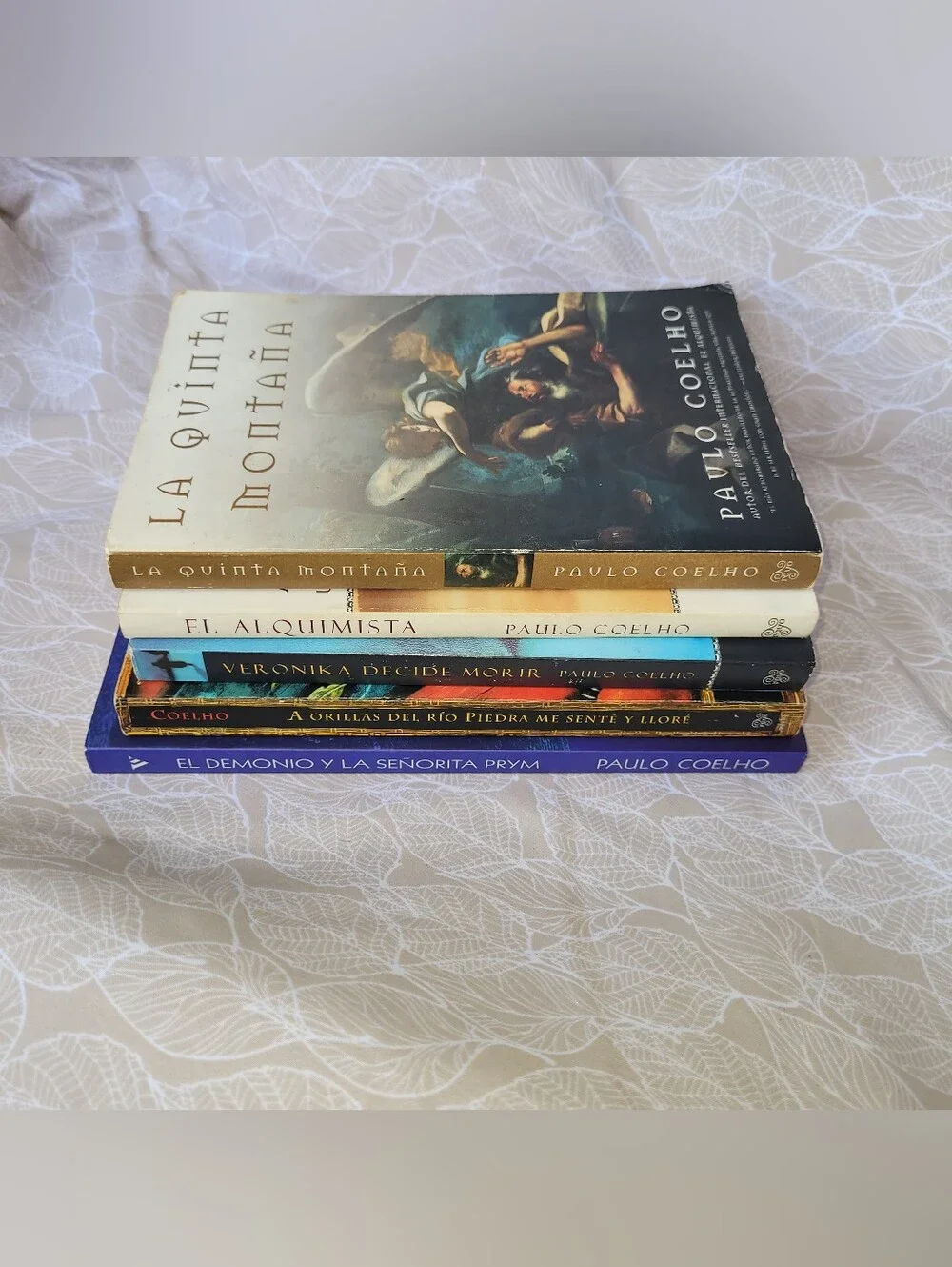 Paulo Coelho Book Lot-El Alquimista, Quinta Montana Spanish Books (Español)